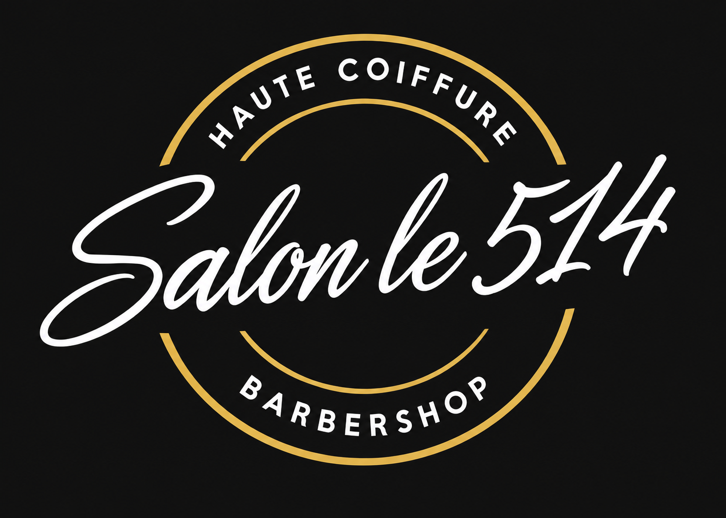 Salon Le 514 - Barbier & Coiffeur - Logo