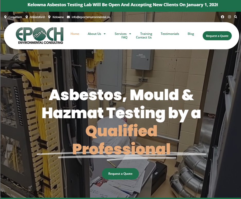 Epoch Environmental Consulting Ltd. - Consultants - Entertainment in Coquitlam